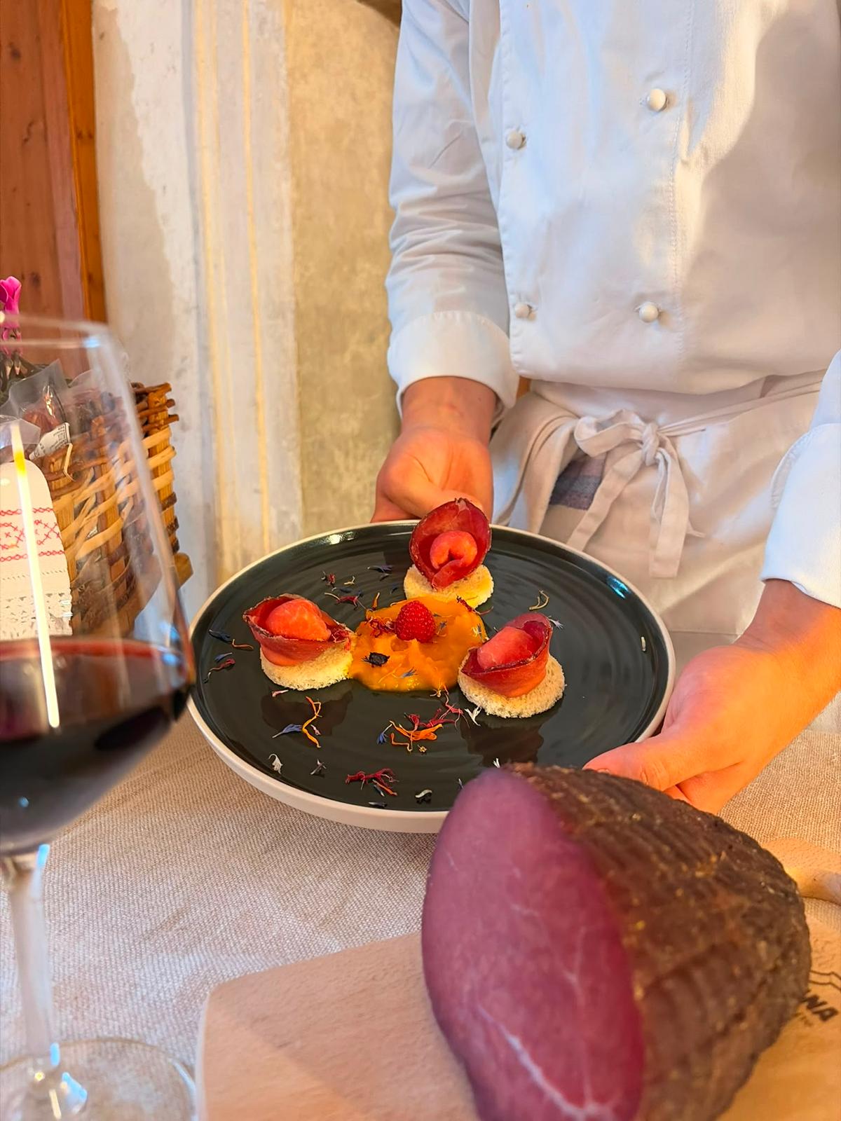 Closeup dettaglio antipasto speciale